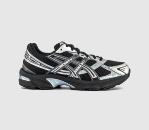 Asics Mens Gel 1130 Trainers Black Pure Silver, 6