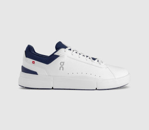 ON Mens The Roger Advantage Trainers White Midnight, 7.5