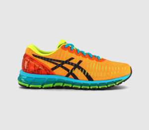 ASICS Boys Gel Quantum 360 Trainers Haranero Aquarium In Grey, 5