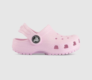 Crocs Kids Classic Toddler Clogs Pink Milk, 6infant