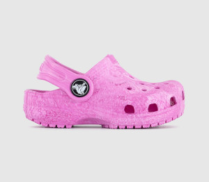 Crocs Kids Classic Infant Clogs Pink Multi Watercolour, 5infant