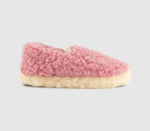 Yoko Wool Womens Slippers Light Pink, 7 - 8
