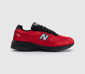 New Balance Mens 993 'made in Usa' Trainers Team Red, 8