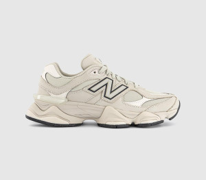 New Balance Kids 9060 Trainers Shipyard Linen In White, 4