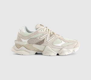 New Balance Womens 9060 Trainers Sea Salt Offwhite White