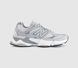 New Balance Mens 9060 Trainers Raincloud Slate Grey, 8