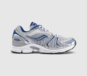 Saucony Womens Progrid Triumph 4 Trainers Mist Lapis In Grey, 9