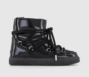 Inuikii Womens Full Leather Naplack Black, 3
