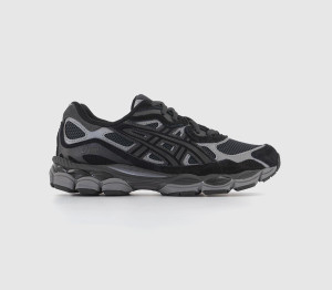 Asics Gel Nyc Trainers Graphite Grey Black, 5