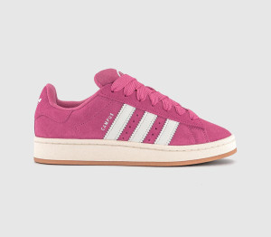 adidas Womens Campus 00s Trainers Pink Fusion White Gum, 3.5