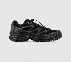 Salomon Mens XT-6 Trainers Black Phantom, 9.5