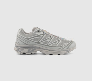 Salomon XT-6 Trainers Ghost Gray Ghost Gray Gray Flannel In Grey, 5