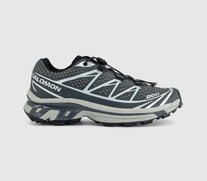 Salomon XT-6 Trainers Urban Chic Wrought Iron Black Grey, 6.5