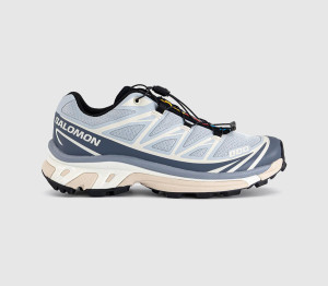 Salomon XT-6 Trainers Pearl Blue Grisaille Vanilla Ice