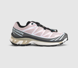 Salomon Mens XT-6 Trainers Cloudburst Icy Pink Tapioca, 8.5