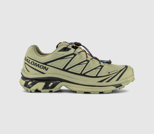 Salomon Mens XT-6 Gtx Trainers Tea Tea Peat In Natural, 8.5