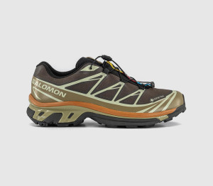 Salomon XT-6 Gtx Trainers Delicioso Tea Plantation In Natural, 11