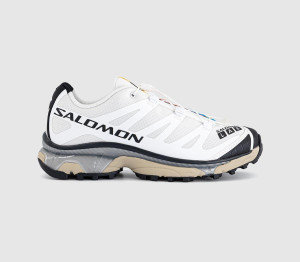 Salomon XT-4 Trainers White Black White Pepper, 11