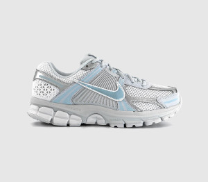 Nike Womens Zoom Vomero 5 Trainers Pure Platinum Celestine Blue White, 3