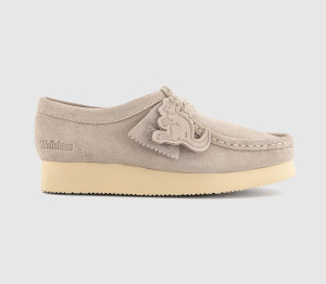 Clarks Originals Girls Natural Suede Wallabees, Size: 3