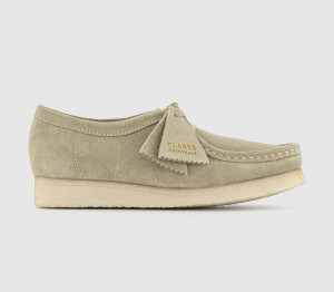 Clarks Originals Womens Wallabee Maple In Natural, 4