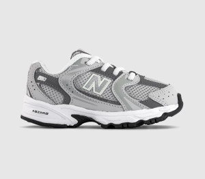 New Balance Kids 530 Infant Trainers Grey Matter, 8infant