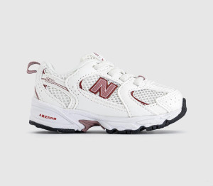 New Balance Kids 530 Infant Trainers Sea Salt Rosewood Natural, 5infant