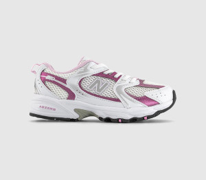 New Balance Kids 530 Youth Trainers Pink Sugar, 12 Youth