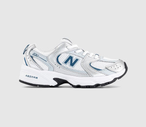 New Balance Kids 530 Youth Trainers Silver Metallic Streamsong Multi, 12 youth