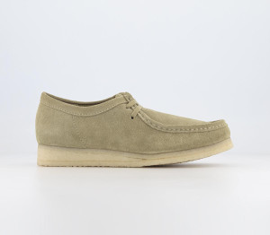 Clarks Originals Mens Wallabees Maple Suede Natural, 12