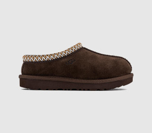 UGG Tasman II Kids Slippers Dusted Cocoa Black, 1 youth