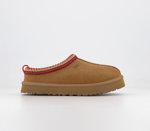 UGG Tazz Kids Slippers Chestnut Brown, 1 youth