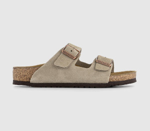 Birkenstock Arizona Kids Sandals Taupe Natural, 1 youth
