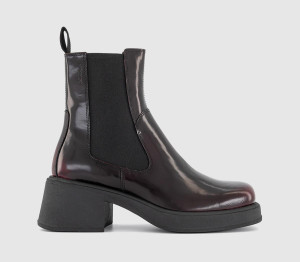 Vagabond Womens Dorah Chelsea Boots Dark Bordo Brown, 3