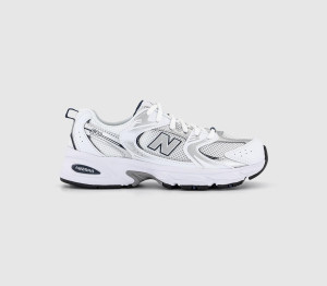 New Balance Kids 530 Junior Trainers White Navy, 5