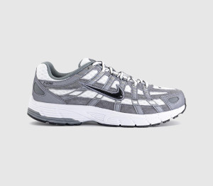 Nike P-6000 Trainers White Black Metallic Cool Grey Cool Grey, 9.5