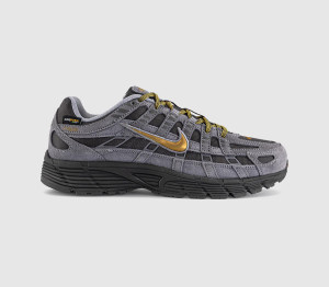 Nike Mens P-6000 Trainers Medium Ash Golden Hops Pencil Point Grey, 9.5