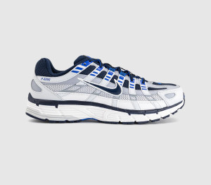 Nike P-6000 Trainers Wolf Grey Blue Eclipse Summit White, 9