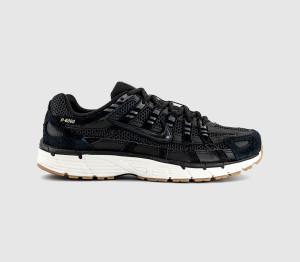 Nike Mens P-6000 Trainers Black Black Metallic Gold Grain Sail, 6 EU39