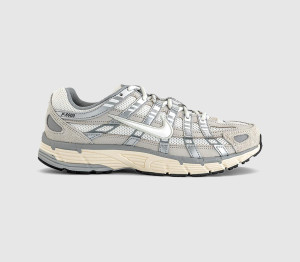 Nike Mens P-6000 Trainers Light Bone Sail Pale Ivory Black Natural, 9