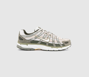 Nike Mens P-6000 Trainers Light Army Phantom Cargo Khaki In Multi, 8