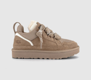 UGG Womens Lowmel Trainers Mushroom Brown, 3
