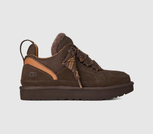 UGG Womens Lowmel Trainers Dusted Cocoa Brown, 5