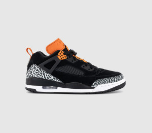Jordan Mens Spizike Low Trainers Black Black Starfish White, 10