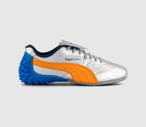 Puma Womens Fenty Avanti Trainers Silver Rickie Orange Multi, 4.5