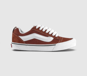 Vans Mens Knu Skool Trainers Rust Bronze Multi, 8