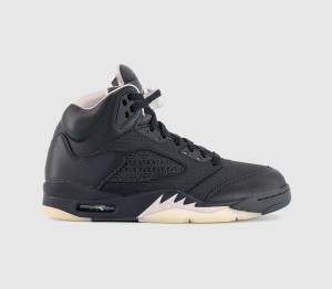 Jordan Mens Psg x Air 5 Retro Trainers Psg In Black, 10.5