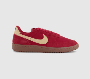 Nike Womens Field General 82 SP Trainers Gum Red Gold Gum Medium Brown, 4