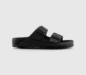 Birkenstock Girls Arizona Exquisite Sandals Black, 4