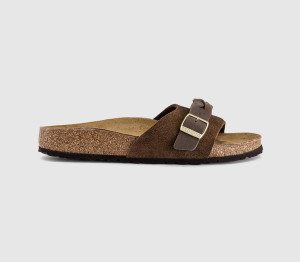 Birkenstock Womens Oita Sandals Carafe Braided Brown, 5